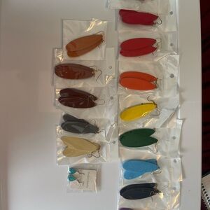 Colorful Teardrop Earrings Set